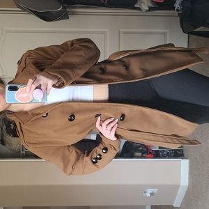 Trench style Peacoat